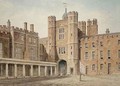 Principal Court of St.James's Palace - John Buckler