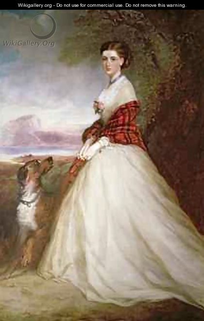 Portrait of Gertrude, Countess of Dunmore - Richard Buckner
