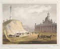 Old Boston Plate V Beacon Hill from the present site of the Reservoir - (after) Bufford, John Henry