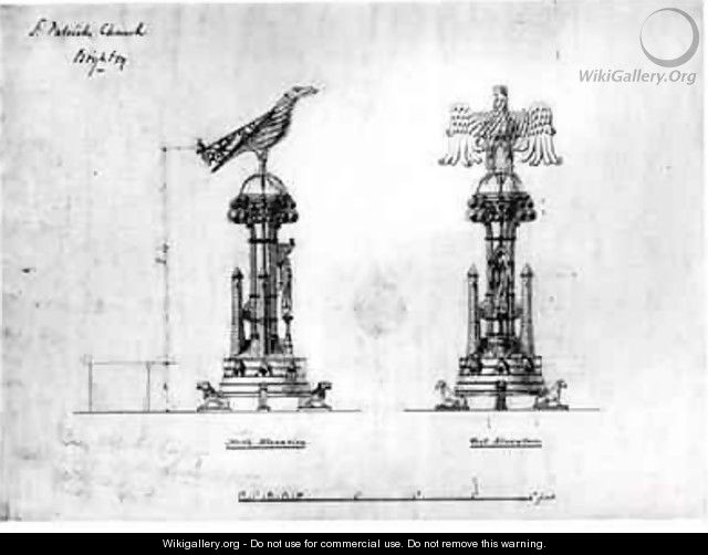 Design for a Lectern, St. Patrick