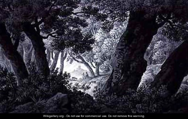 Landscape Sketches - Joseph Francis Burrel