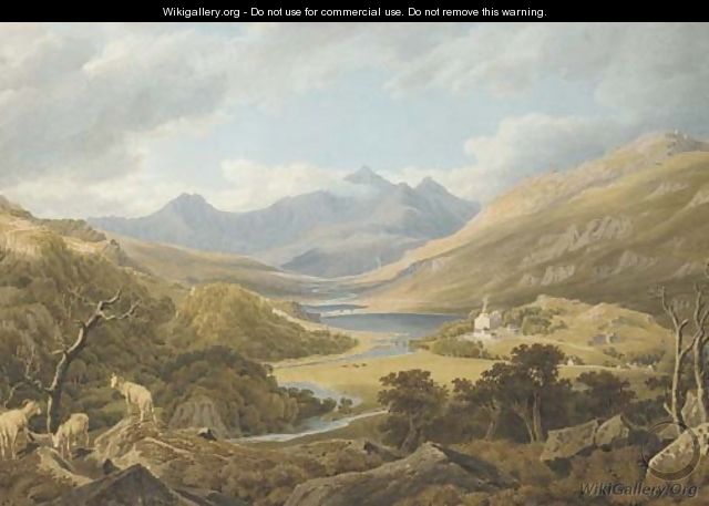 View of Snowdon, Wales - William (Turner of Oxford) Turner