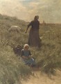 A sunny day in the dunes - Willy Martens