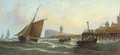 Morning off Harwich - William Calcott Knell