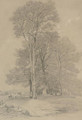 Study of trees - William Alfred Delamotte