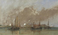 On the lagoon, Venice - William Wyld