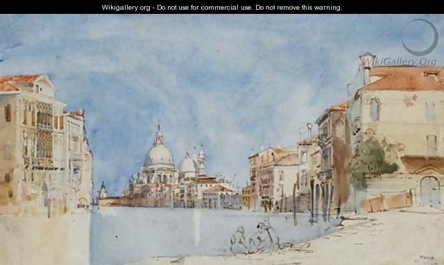 Vue du Grand Canal Venise - William Wyld
