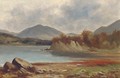 A lakeland landscape; and Another similar - James William Wells
