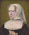 Portrait of the Archduchess Margaret of Austria (1480-1530) - (after) Bernard Van Orley