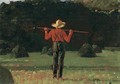 Farmer with a Pitchfork - Winslow Homer