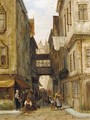 A street in the Jewish Quarter, Frankfurt am Main - William Raymond Dommersen