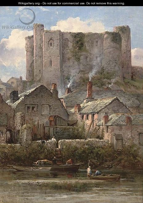 Haverfordwest Castle, South Wales - William Pitt