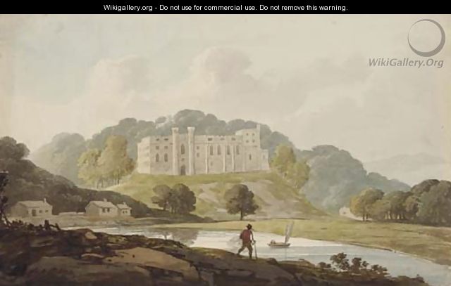 A landscape with castle - William Payne