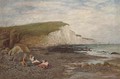 Children on the beach - William Samuel Jay
