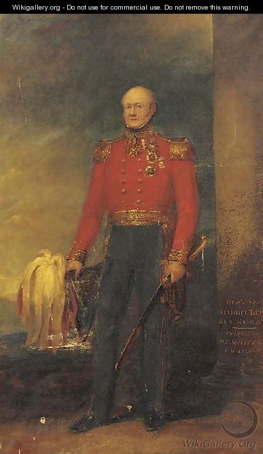 Portrait of General Sir Arthur Clifton, K.C.B., K.C.H. - John William Salter