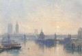 Hungerford Bridge, London - William Roxby Beverley