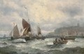 A blustery day on the Medway - William A. Thornley or Thornbery