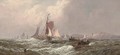 A fresh breeze off Scarborough - William A. Thornley or Thornbery