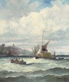 A blustery day off the south coast - William A. Thornley or Thornbery