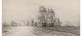The Battle of Trafalgar - William Lionel Wyllie