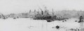 Dug out boats off Greenwich - William Lionel Wyllie