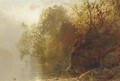 Autumn on the Lake - William M. Hart