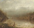 Fishing Along the River - William Louis Sonntag