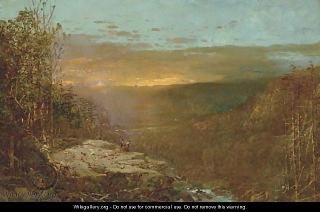 A View From Mount Willard, New Hampshire - William Louis Sonntag