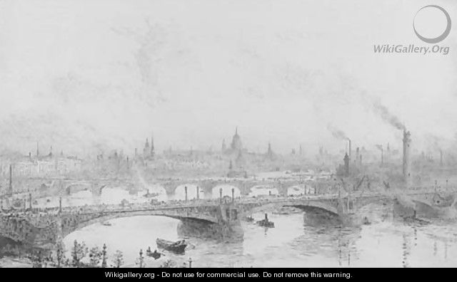 Westminster Bridge - William Lionel Wyllie