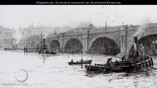 Traffic on the Thames - William Lionel Wyllie