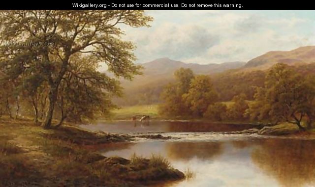 On the Wharfe, Yorkshire - William Mellor
