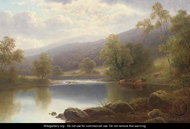 On the Warfe, Yorkshire - William Mellor