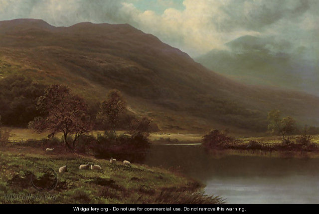 On the Lledr, North Wales - William Mellor