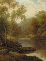 On the Wharf, Bolton Woods, Yorkshire - William Mellor