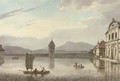 View of Lucerne, Kapellbrucke, Switzerland - William Marlow