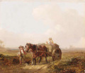 Travelling Along a Country Road - William Mulready