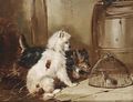 Terriers ratting - William Morris