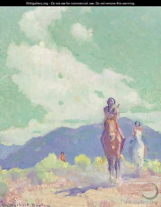 Indian Riders - W. Herbert Dunton