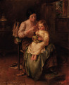 Preparing for bed - William Kay Blacklock