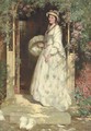 Portrait of Mrs. Nellie Williams, the artist's wife - William Kay Blacklock