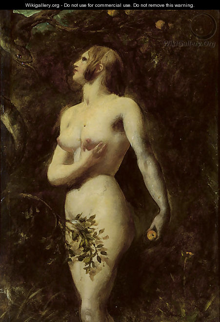 The temptation of Eve - William Etty