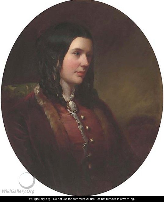 Portrait of Miss Catherine Etty - William Etty