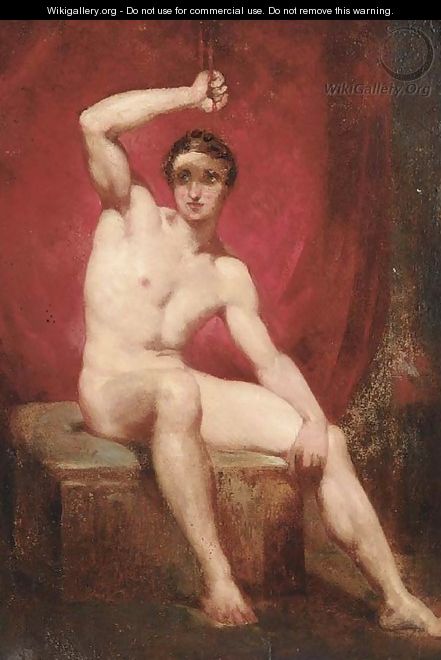 A male nude study - William Etty
