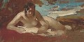 Study of a reclining nude - William Etty