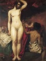 Female nudes in an interior - William Etty