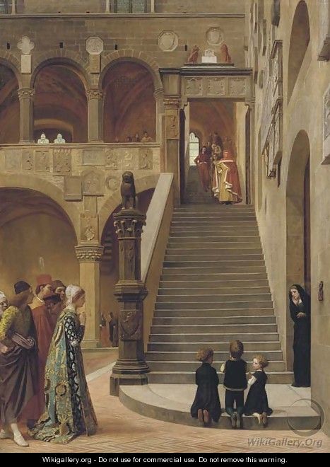 An Appeal to the Podesta - William Frederick Yeames
