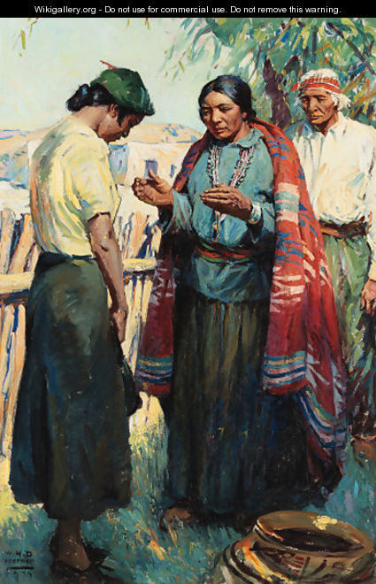 Indian Mother - William Henry Dethlef Koerner
