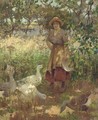 The goose girl - William Hannah Clarke