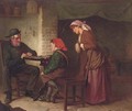 A game of draughts - William Henry Midwood