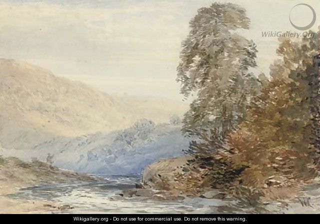 A bend in the river - William Callow